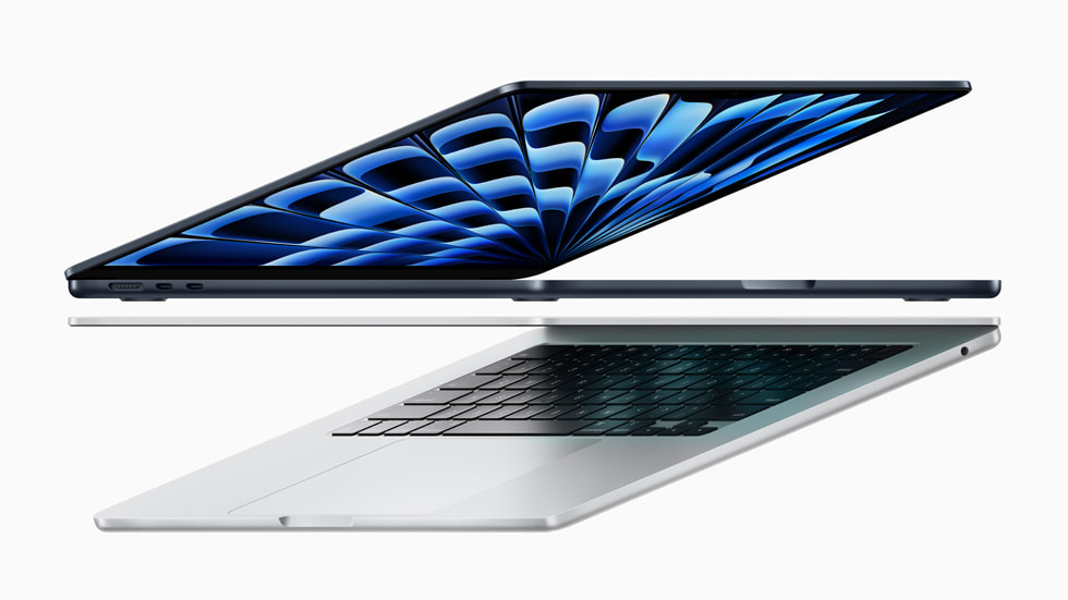 MacBook Air in multiple colors